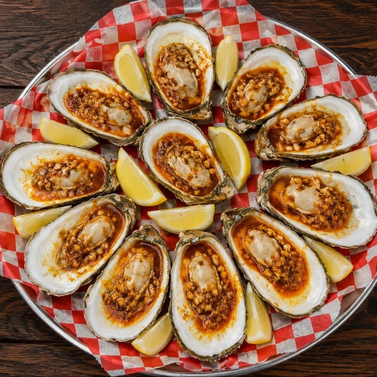 Delicious Steamed Oysters