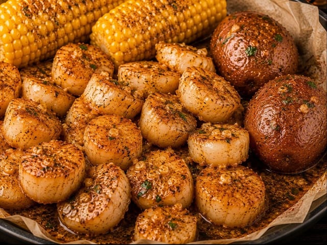 Scallops (1 Lb).