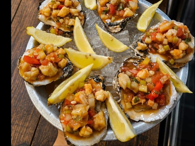 Famous Ceviche Oyster (1/2 Dozen).