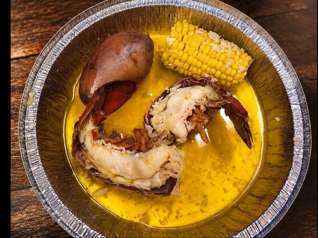 1 lobster tail.