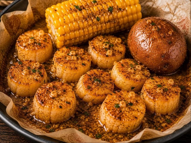 Scallops (1/2 Lb).