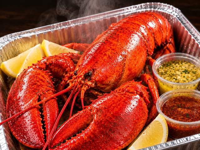 Fresh Whole Lobster.