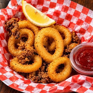 Fried Calamari / Calamar Frito (Aros Y Tentaculos)